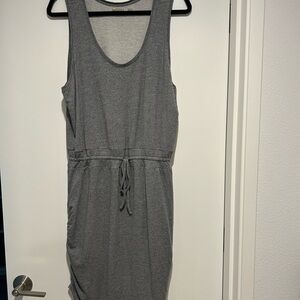 Zella Charcoal Midi Dress
